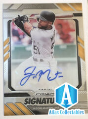 2020 Panini Prizm Signatures Jason Martin Auto No.S-JM Pirates